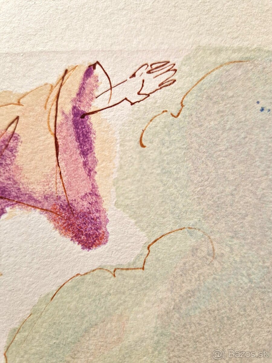 SALVADOR DALI - Nebo (Dante - Božská komédia) surealizmus - 7