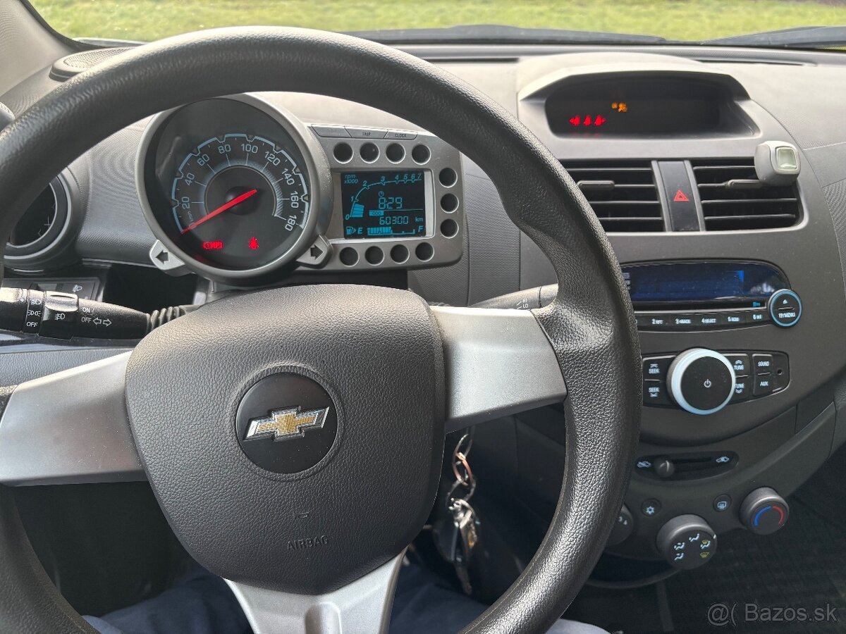 Chevrolet Spark 1.0 (2012) 60 300 km, NOVÁ STK+ KLÍMA - 7