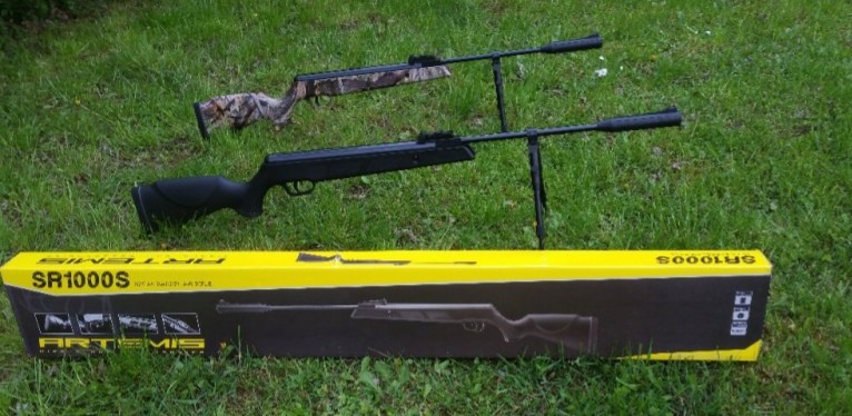 Vzduchovka Artemis GR1000S cal.4,5mm v čiernej farbe - 7