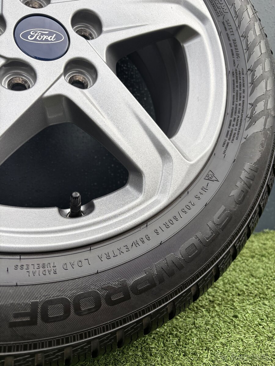 Originální Alu kola Ford Focus 205/60/16 TOP zimni vzorek - 7