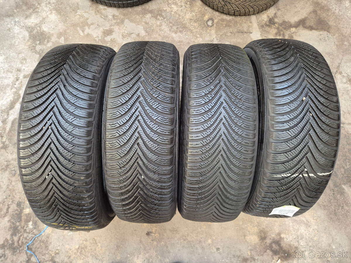 205/60 r16 zimné 4 ks MICHELIN dezén 8,2 - 4,7 mm - 7