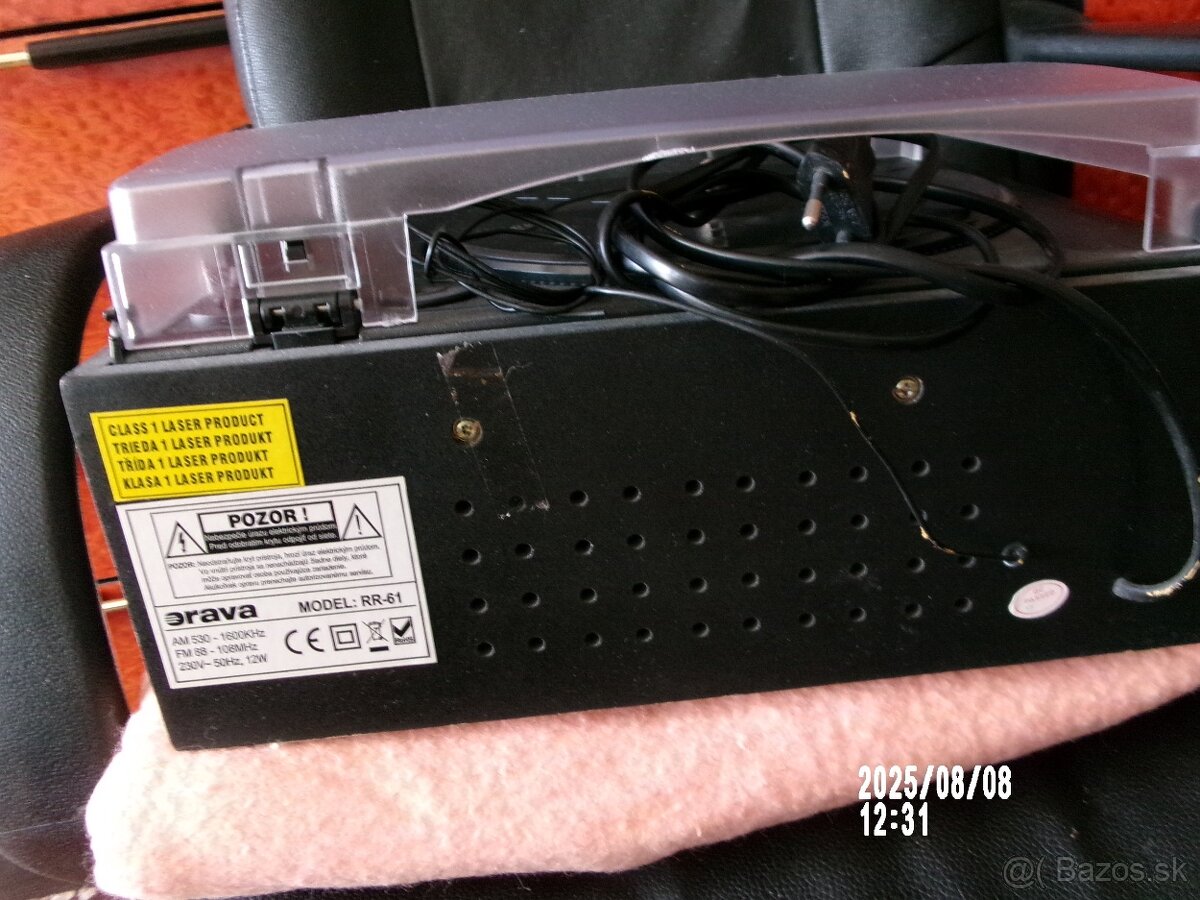 ORAVA retro RÁDIO s GRAMOFÓNOM na predaj - 7