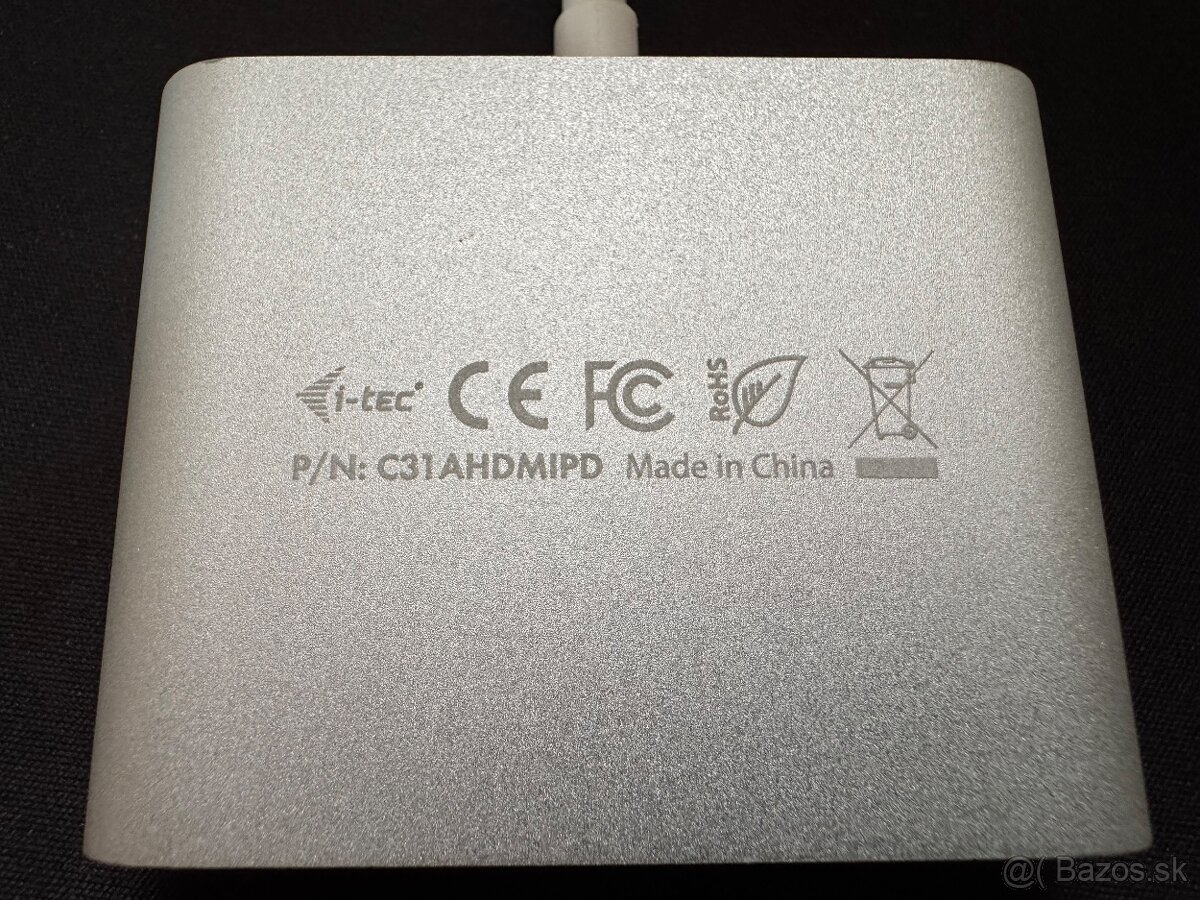 Adaptér I-TEC 4K HDMI + USB 3.0 + USB-C PD nabíjanie - 7