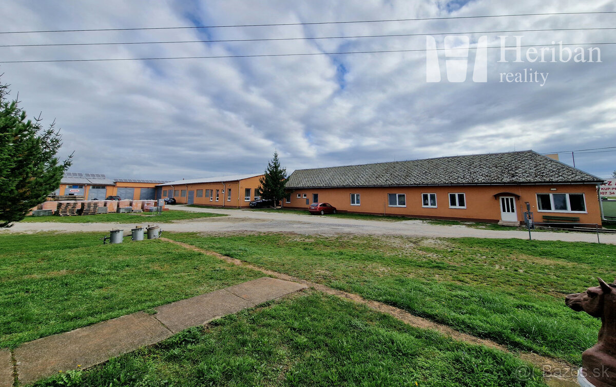 Admin.budovy + sklady, 65 ár.pozemok, k.ú. Mokrance/Moldava - 7