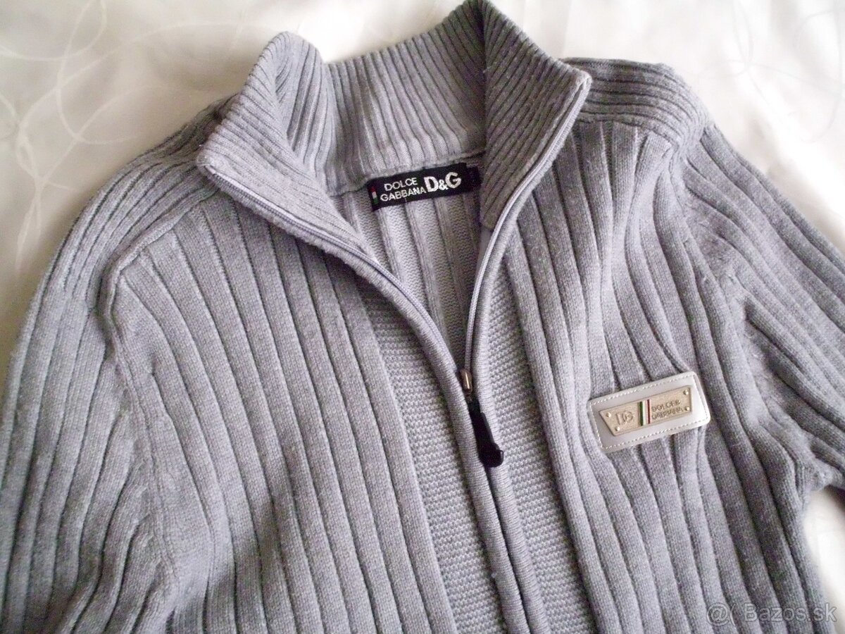 Dolce Gabbana pánsky sveter vlna L-M - 7