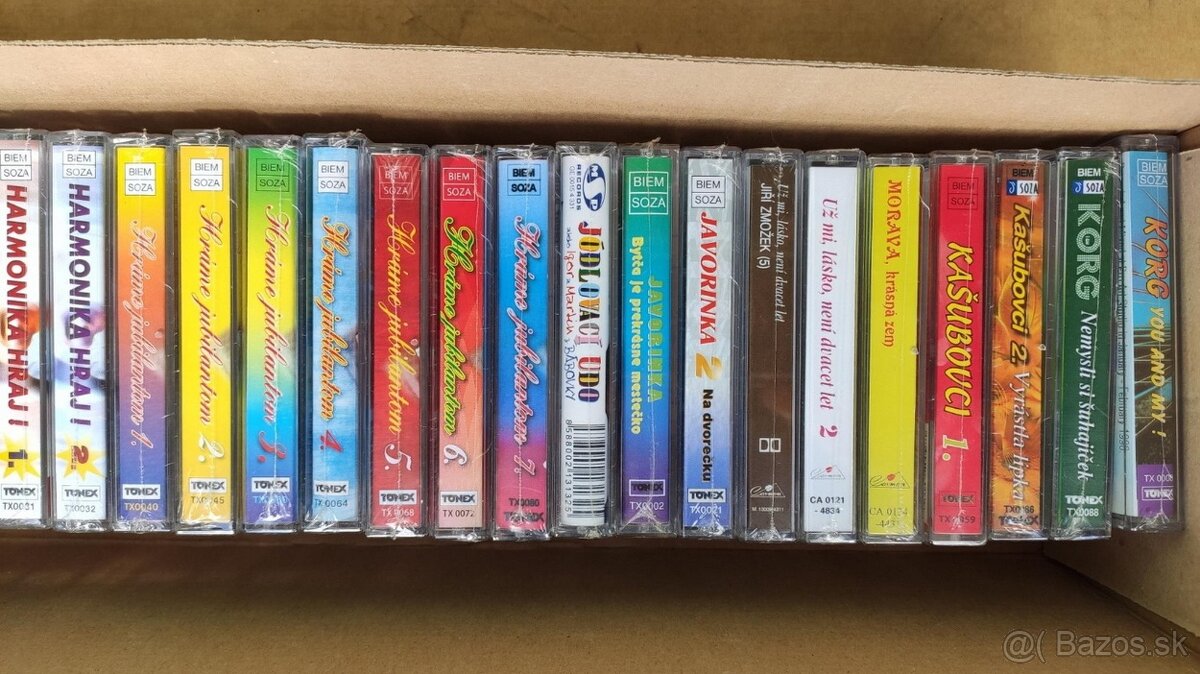 Zbierka nerozbalených magnetofónových kaziet 1. časť. - 7
