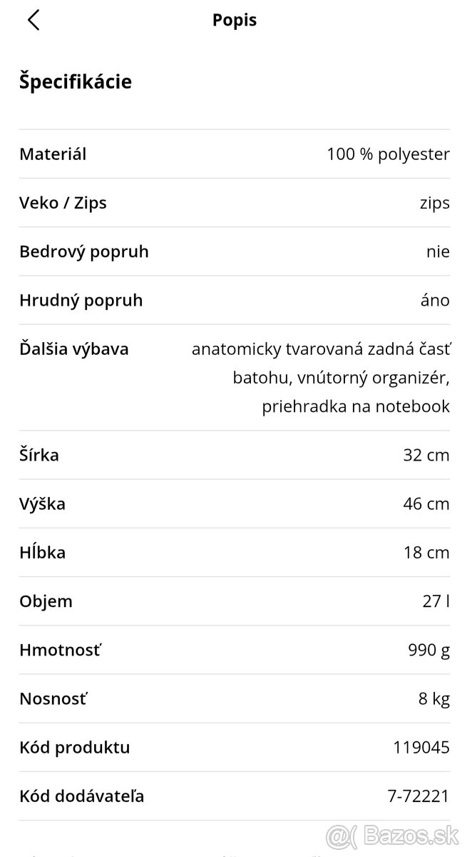 Batoh Oxybag OXY Style - 7