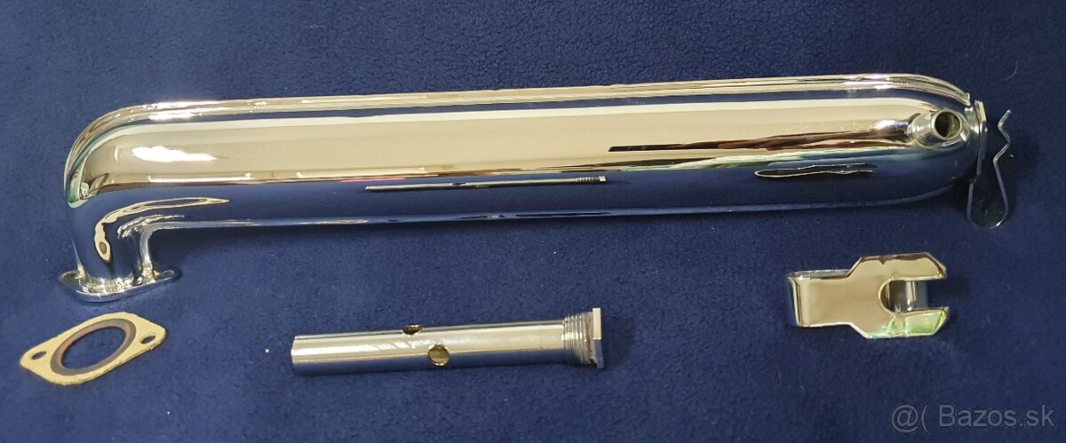 NOVÝ Výfuk JAWA 550 Pařez (výfuková sada) - 7