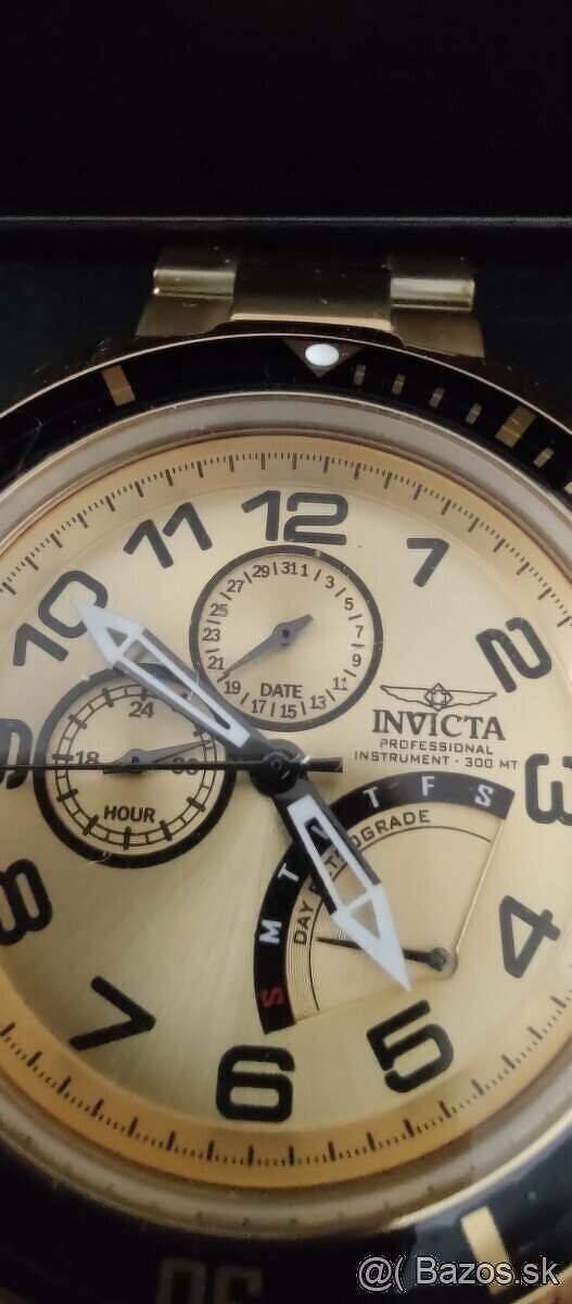 USA Hodinky Invicta 300 m vodotesné, otočné - 7