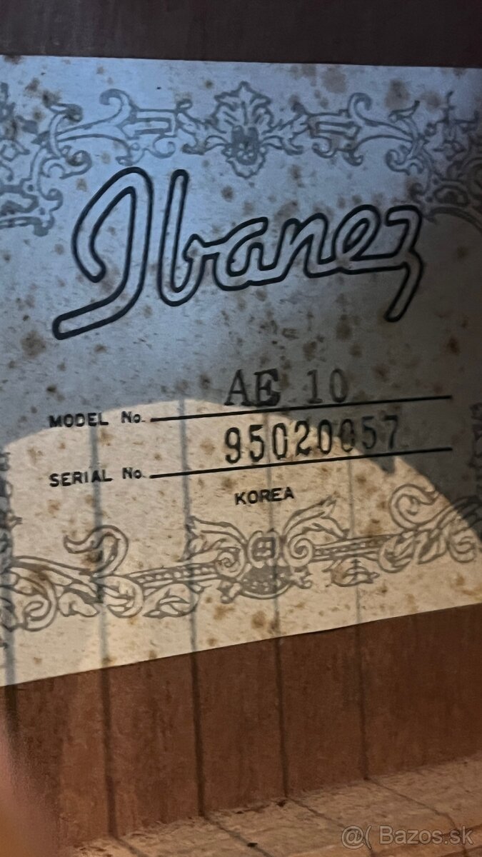 Elektroakustická gitara IBANEZ - 7