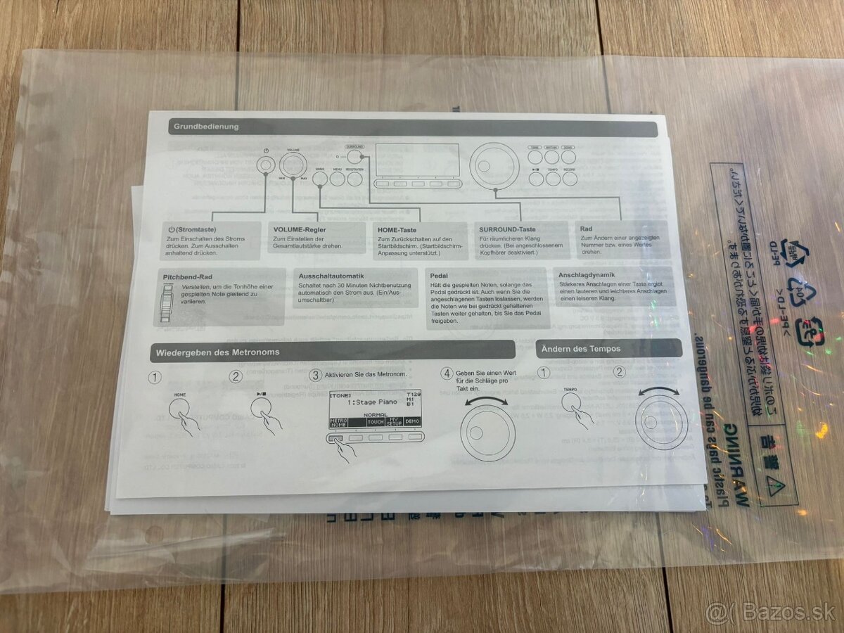Casio CT-S400 Keyboard s dynamikou - 7