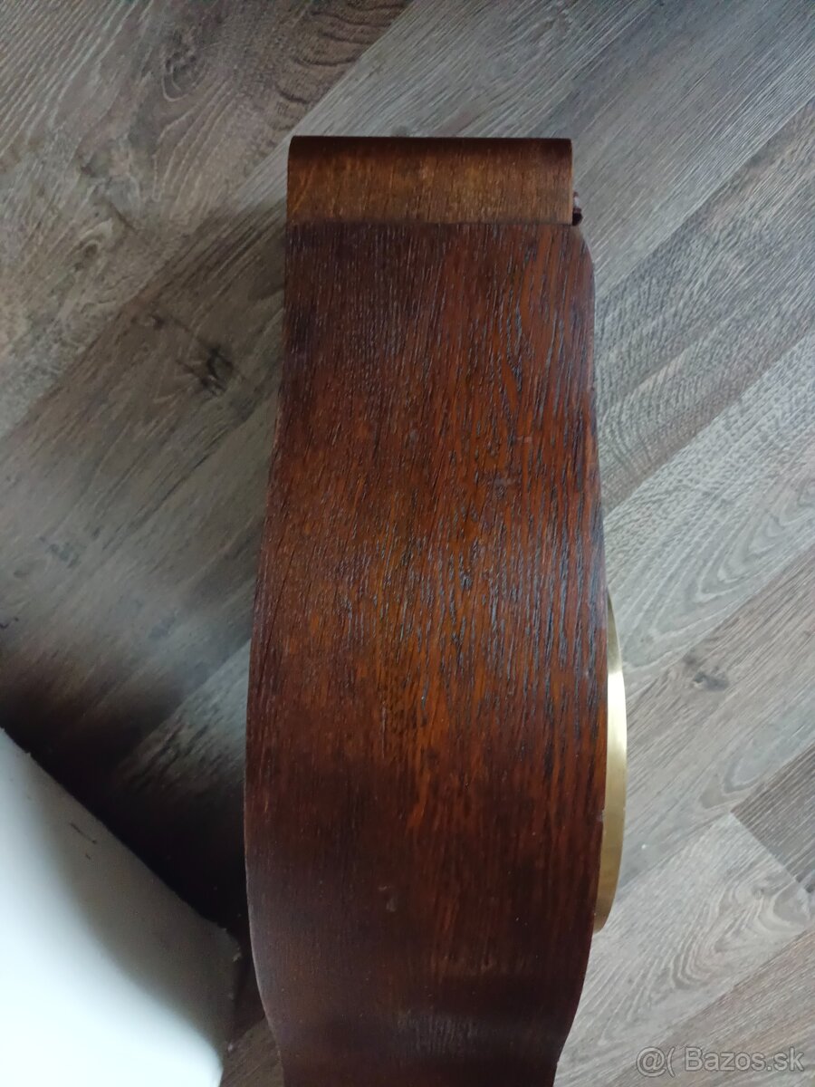 Hermle starožitný krbové hodiny stolní - 7