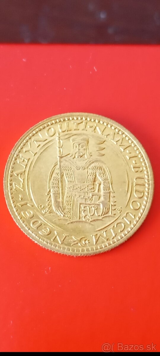 SVATOVÁCLAVSKÝ DUKÁT 1929, KRÁSNÝ STAV - 7