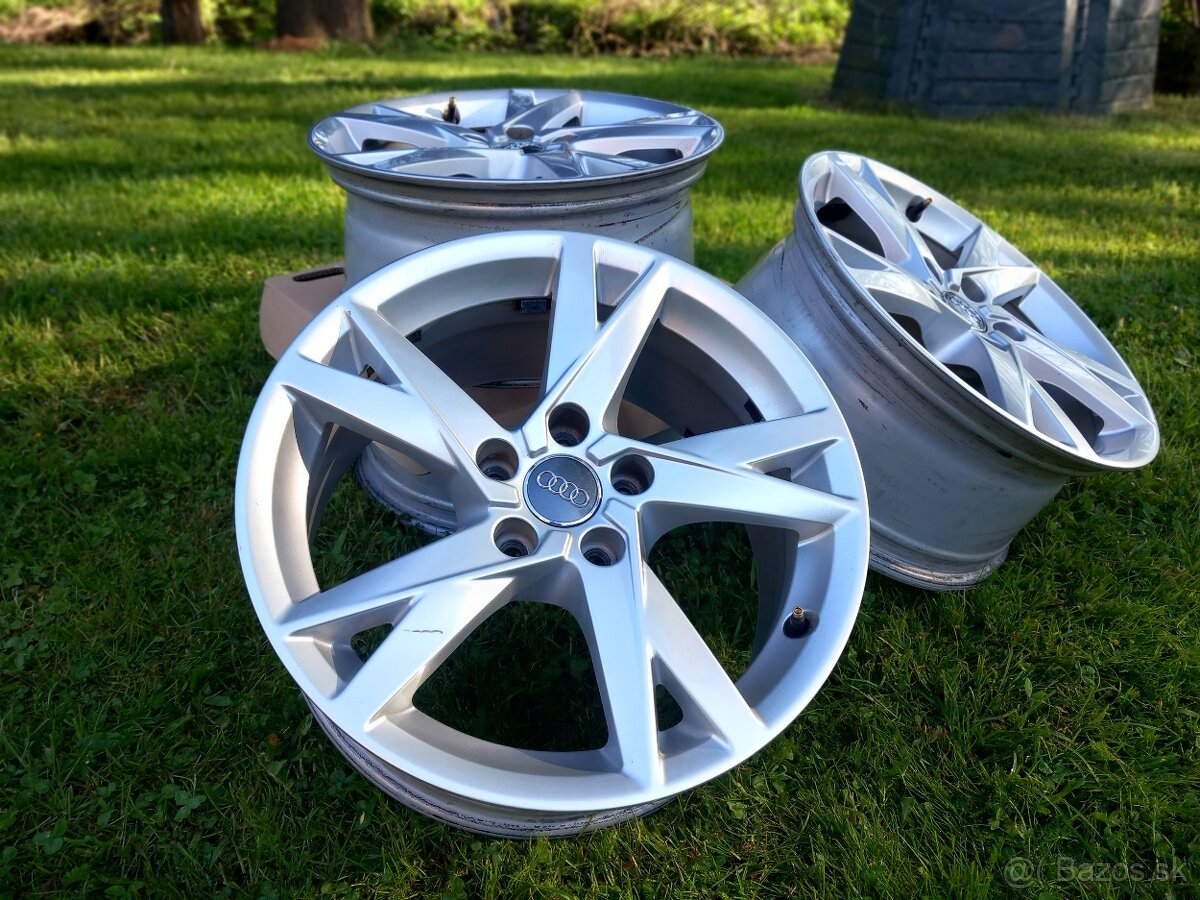 Audi A4 B9,Elektróny,Hliníkové disky,5x112R17,kolesá. - 7