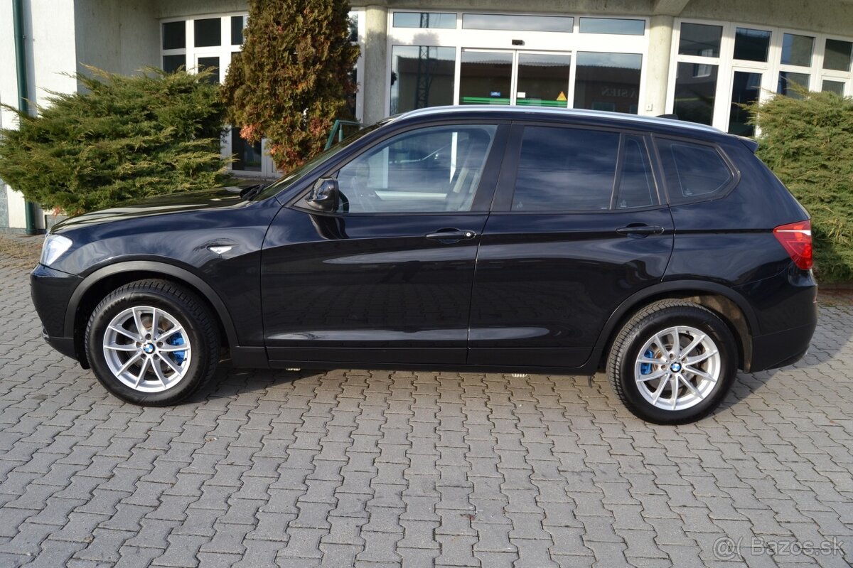 BMW X3 2.0 D X DRIVE, NAVI, FÓLIE, KOŽA, ALU R17, BIXENÓNY - 7