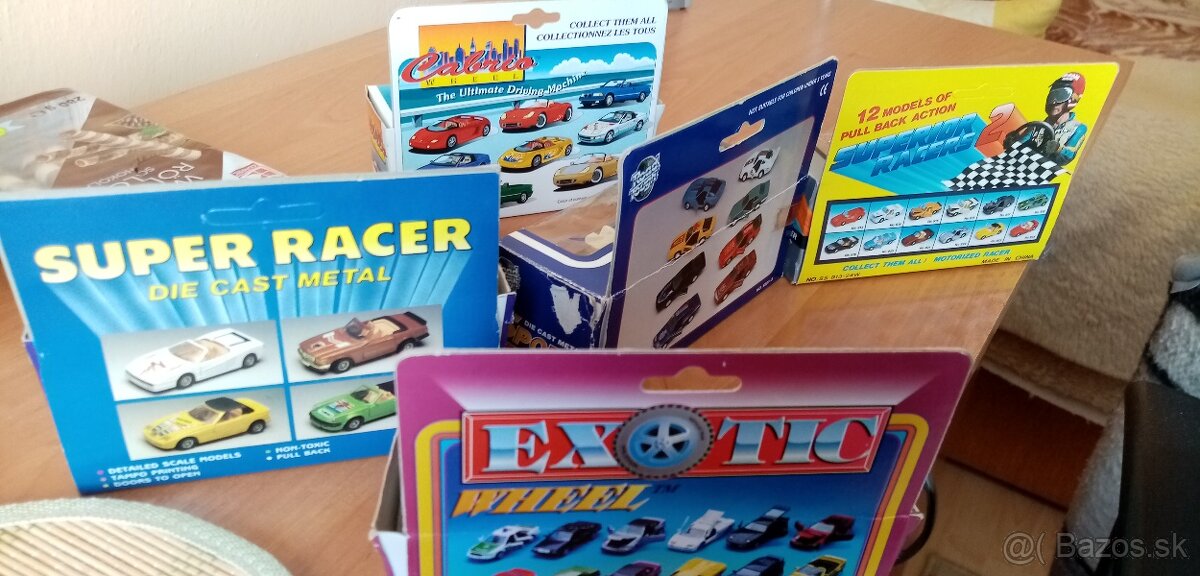 Modely autíčiek. - 7