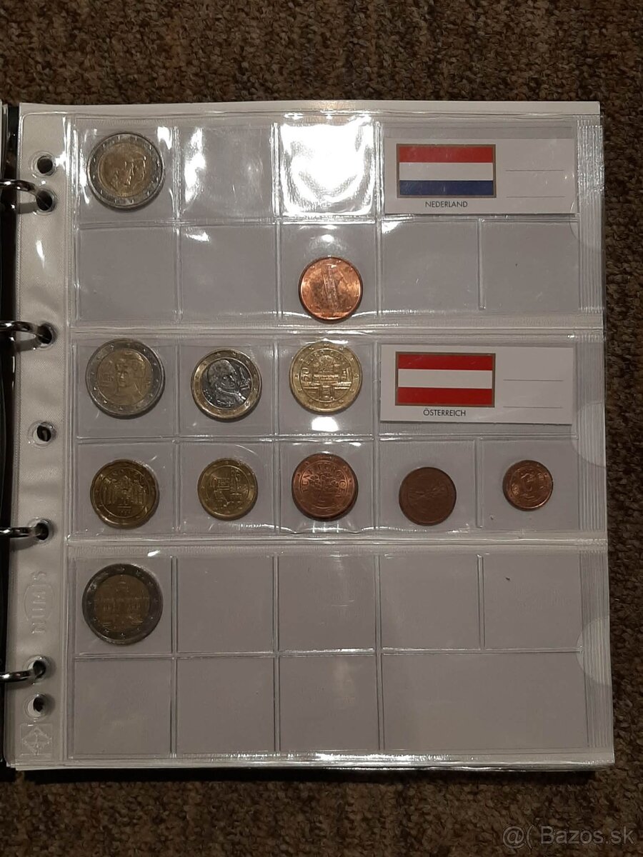 Zbierka obehových euromincí - 7