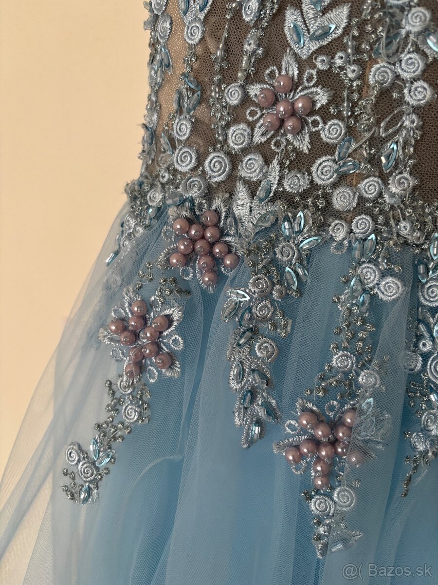 Spoločenské šaty dlhé ,vel 38 - 7