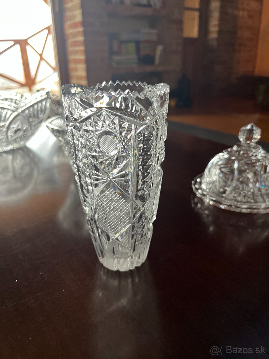 Kryštáľová váza 15 cm - 7