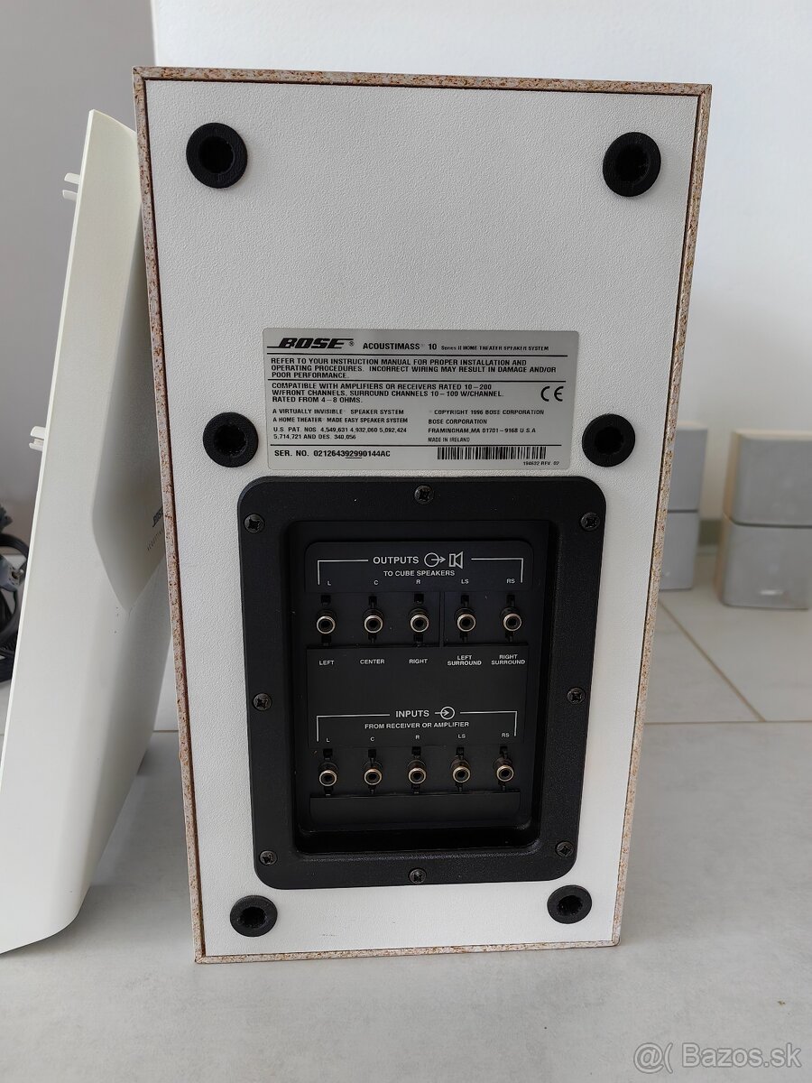 Bose acoustimass 10 II - 7