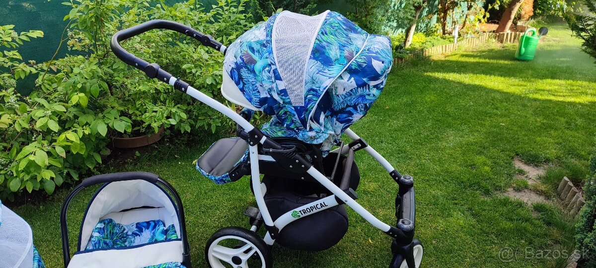 Kočík 3v1 zn.Babylux tropical mint parrot - 7