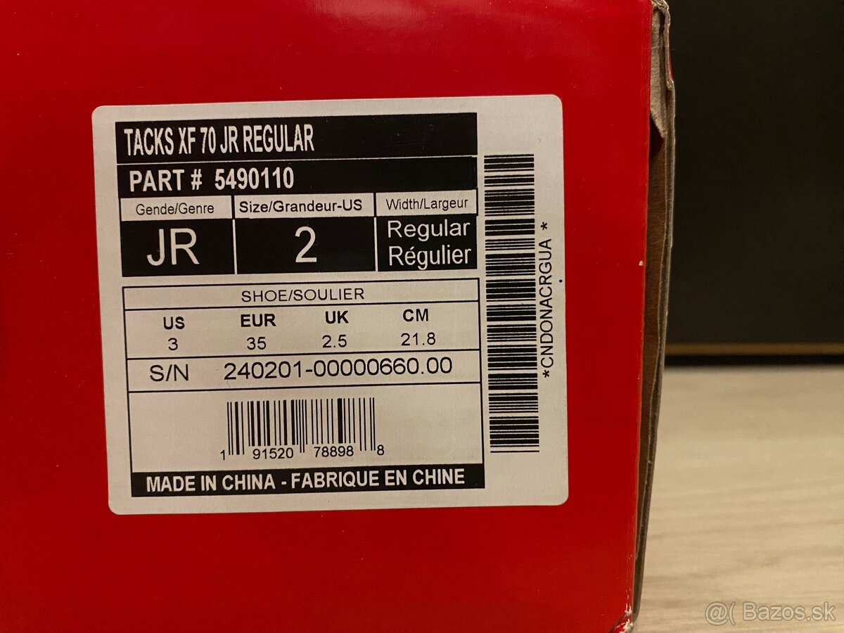 korčule CCM XF 70 junior 2 - 7