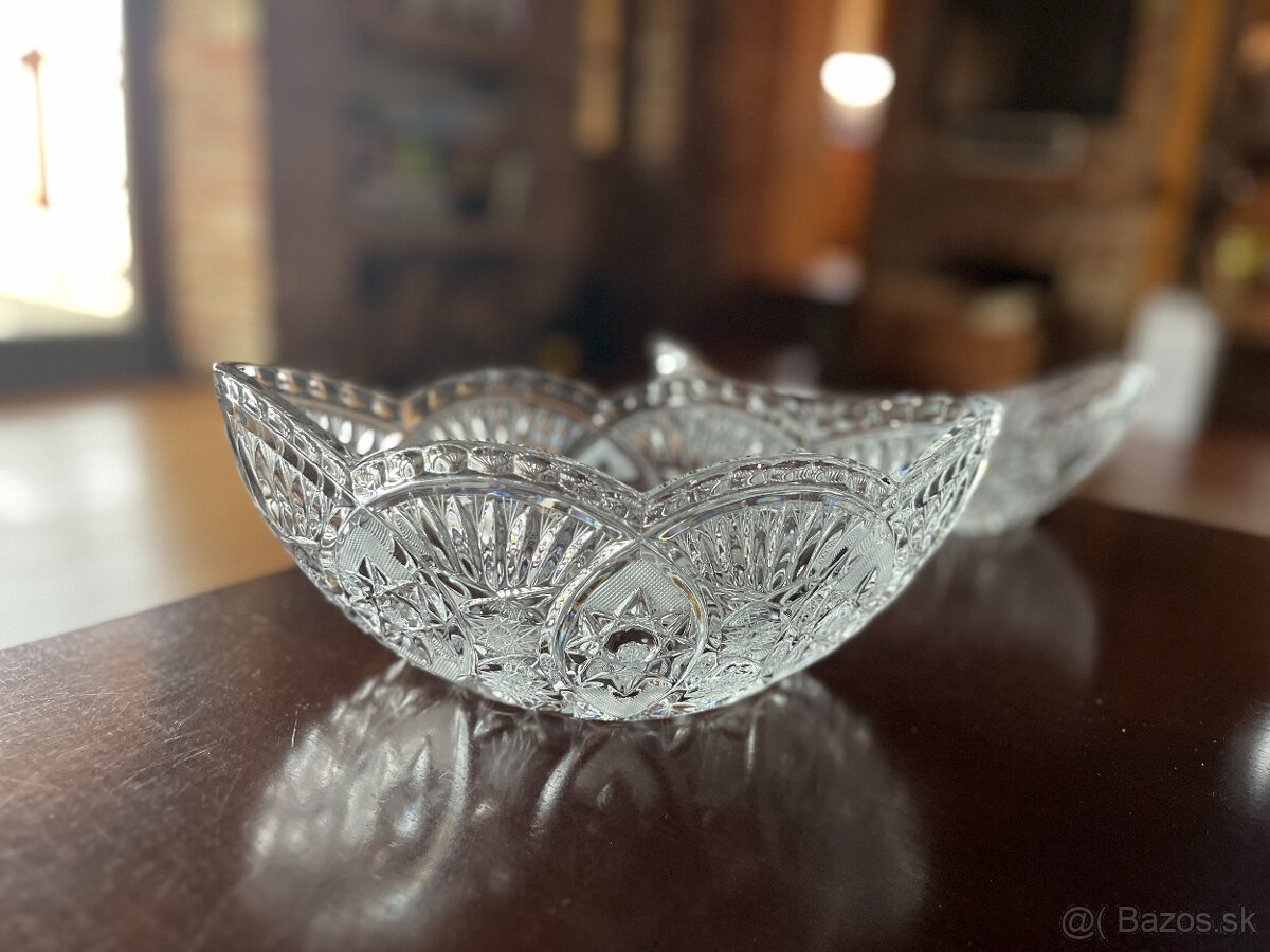 Kryštáľová misa 28 cm - 7