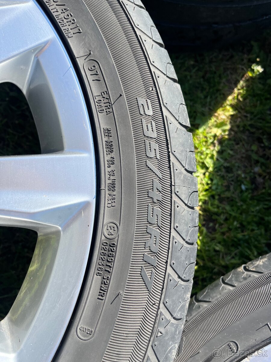 Letná sada originál VW R17 5x112 - 7