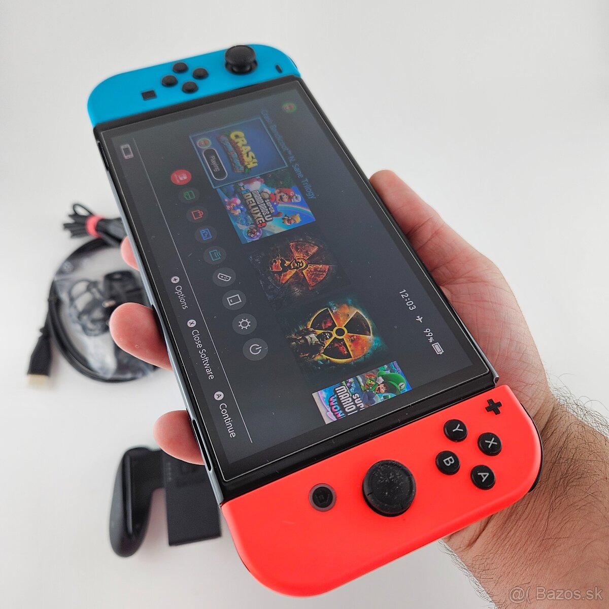 Switch OLED WHITE Atmosphère - 1TB / HRY ZADARMO - 7