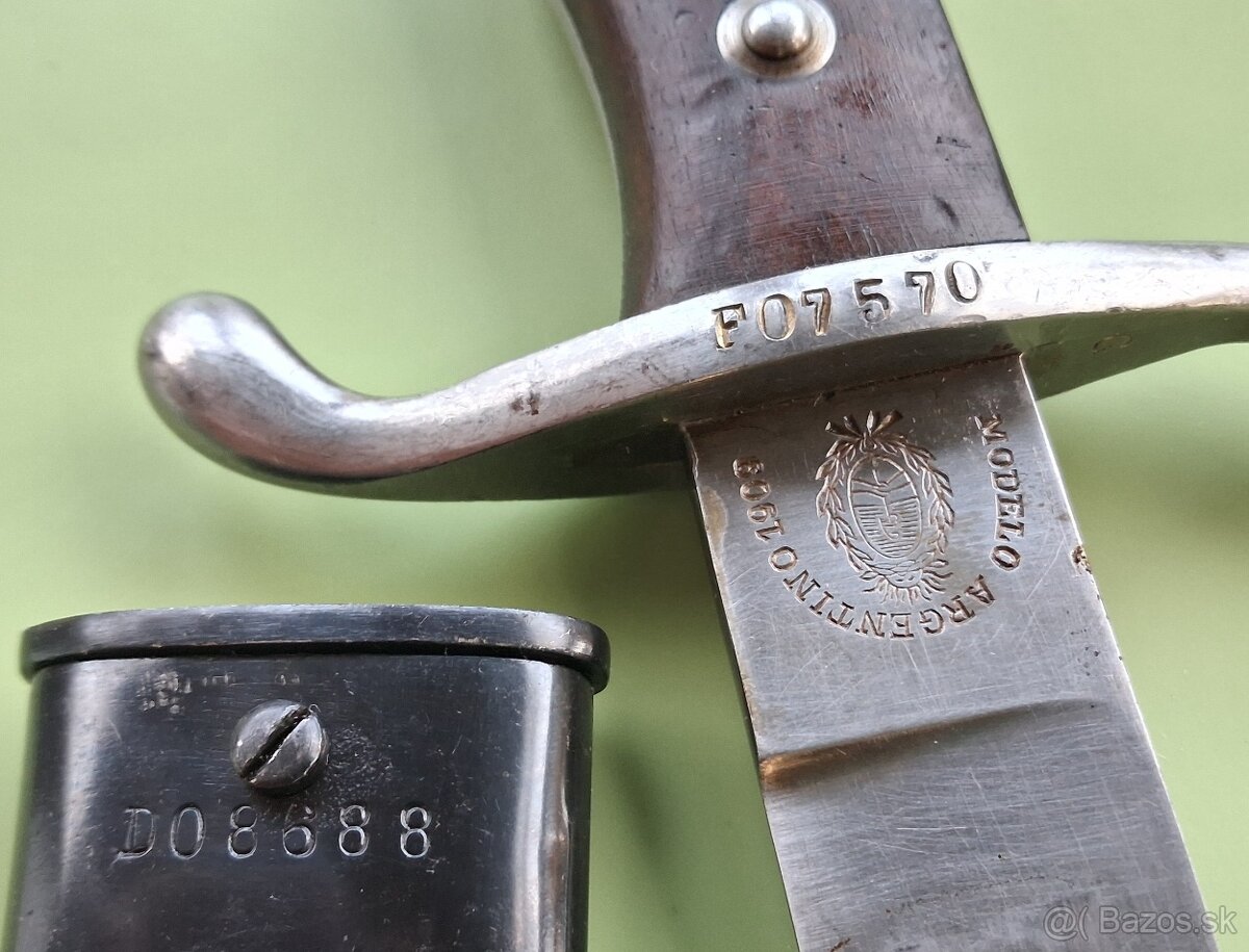 Argentínsky tesák M1909 - 7