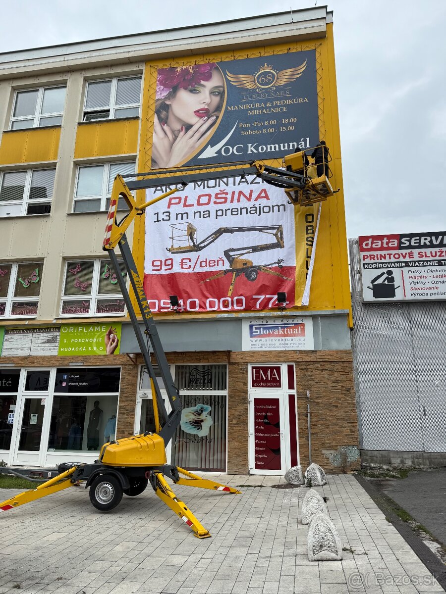 Plosina 12,5 - 13,5 - 20m vyska - 7