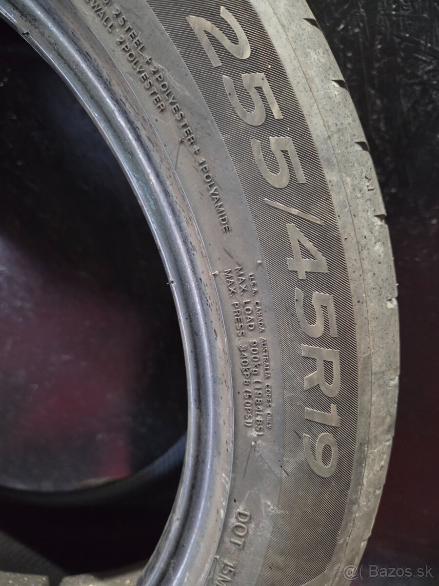 255/45 R19 Hankook letne pneumatiky - 7