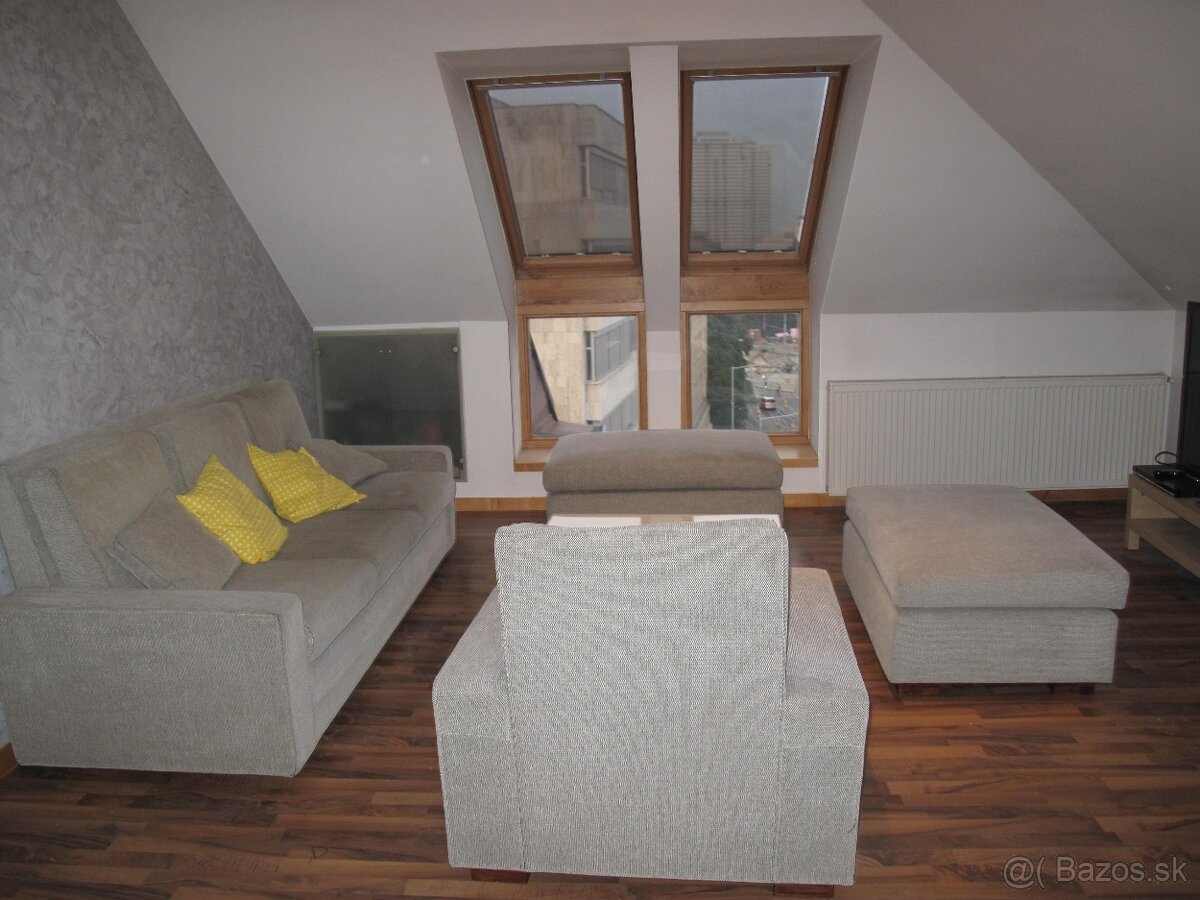 Prenajmem nadštandardný podkrovný byt na Vajanského nábreží - 7
