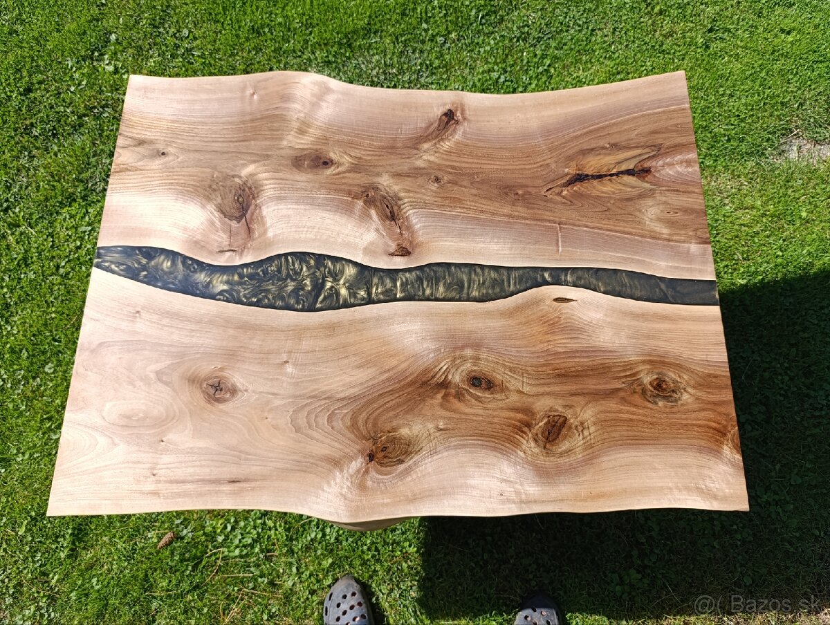 Konferenčný stolík s epoxidom - 7