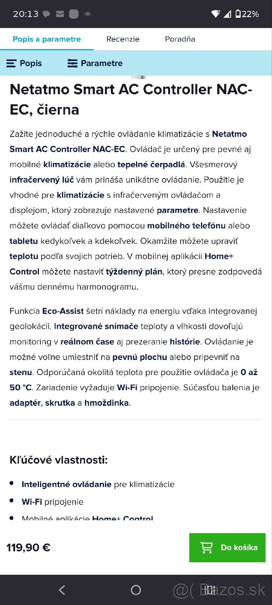 Legrand Netatmo AC smart controller - 7
