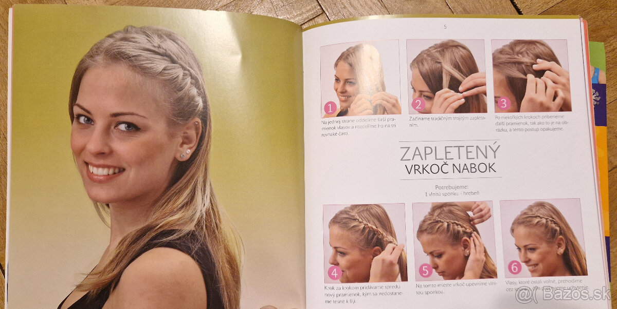 Predam knihy o dievčenskych účesoch - 2ks - 7