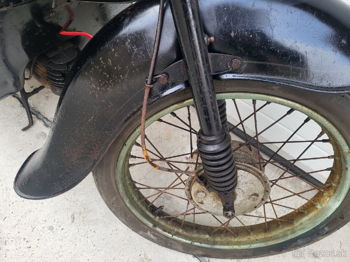 Jawa pionier typ 555 original čierna r.v 1962 - 7