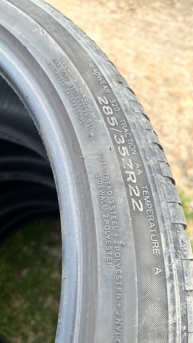 Letné 285/35 r22 - 7