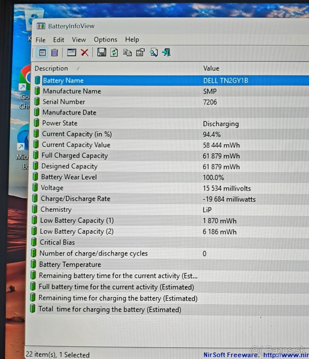 Dell Latitude 5320 TOP STAV i5-11gen/8gb RAM/512SSD top batt - 7