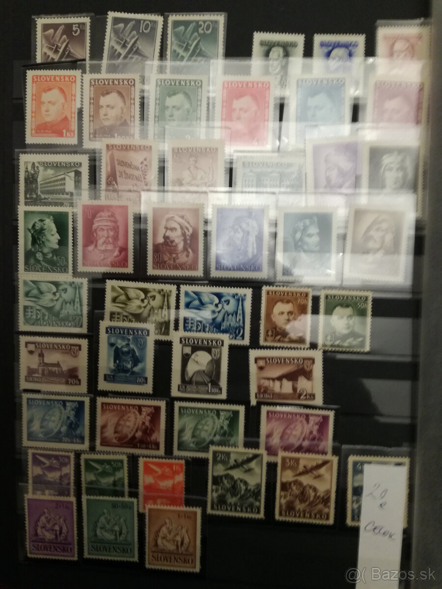 SŠ znamky 39-45 čiste bez nalepky - 7