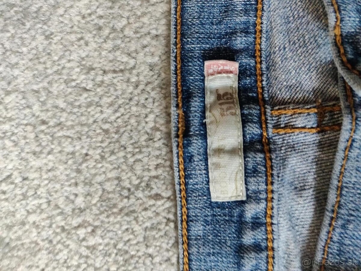 Dámské džíny Levi’s 12 Long – klasická modrá - 7