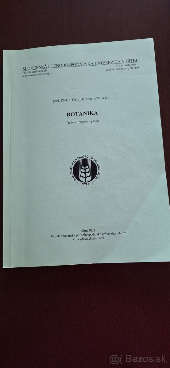 Učebnice pre odbor záhradníctvo SPU - 7