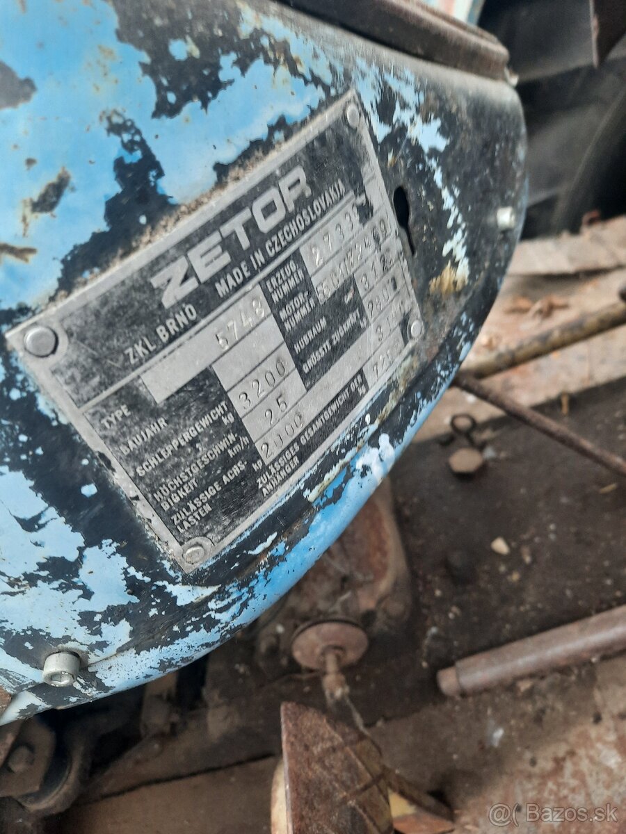 Zetor 5748 s manzetovým predkom - 7