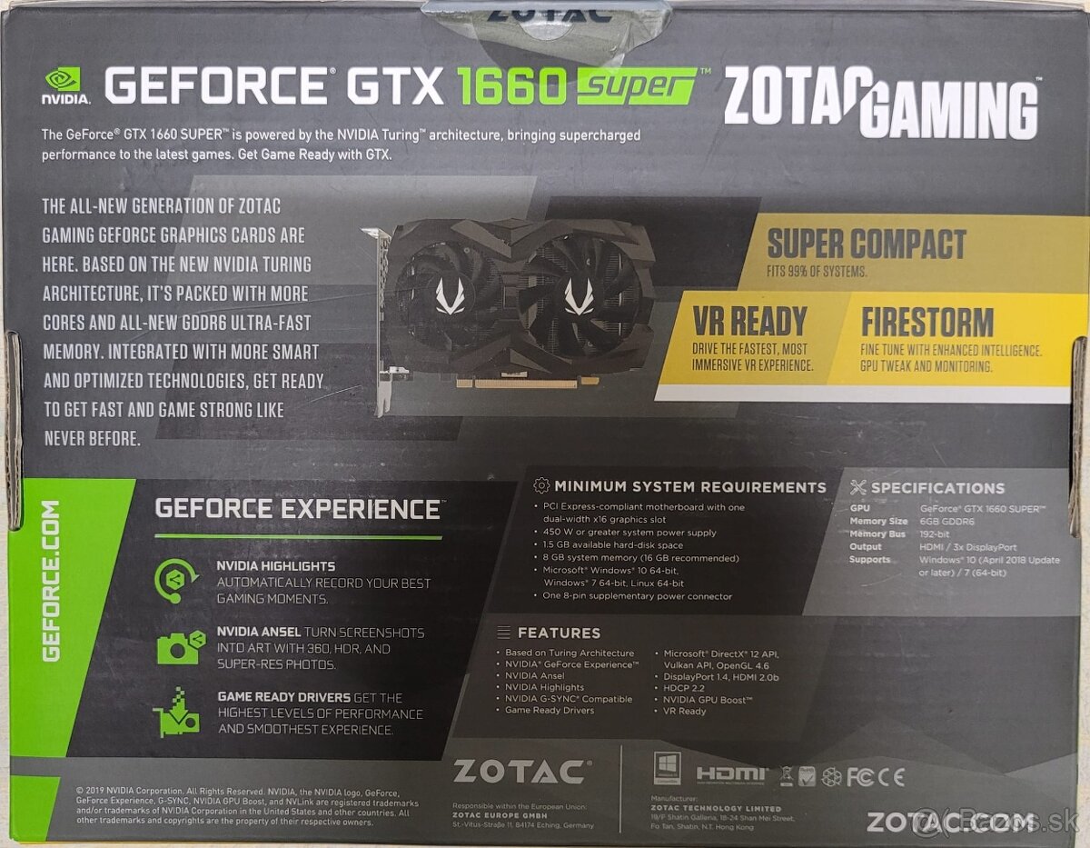 Herný ASUS | GTX 1660 SUPER | RAM 16GB - 7