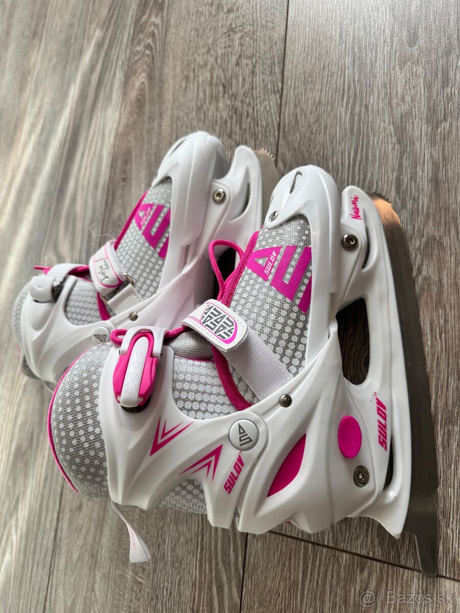 Dievčenské korčule na lad Sulov - veľkosť 34-37 - 7