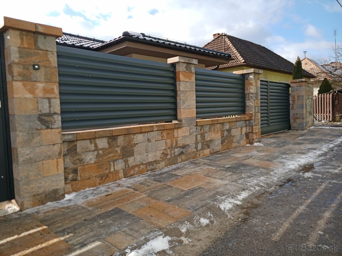 Hliníkové oplotenie - 7