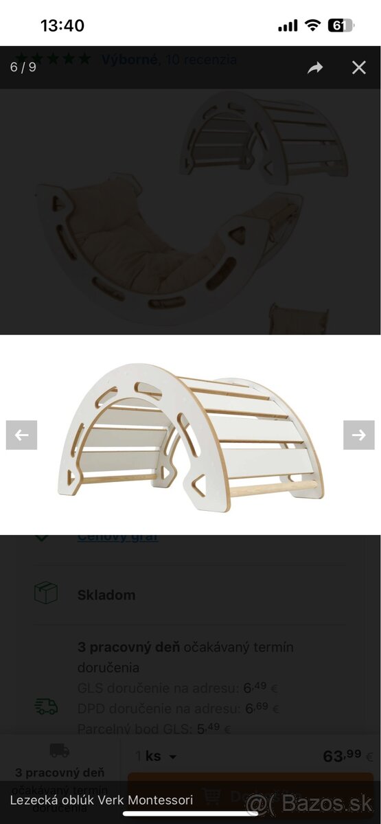 Montessori balančná hojdačka - 7