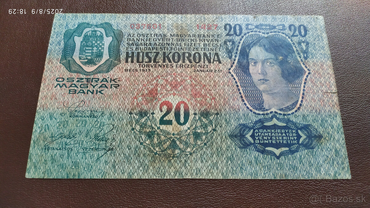 Bankovky Rakúsko - Uhorsko - 7