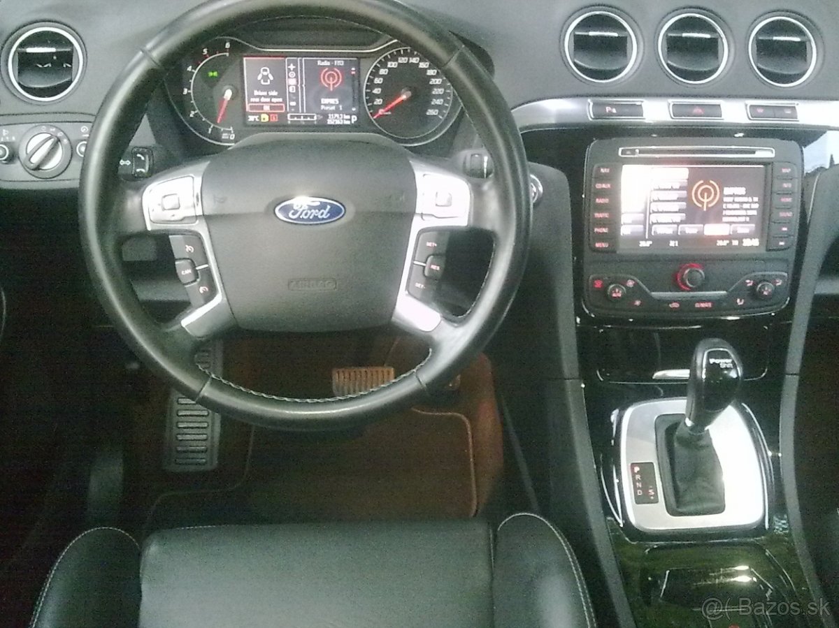 Predám Ford S-Max Titanium 2012 A6, biela perleť -TOP PONUKA - 7