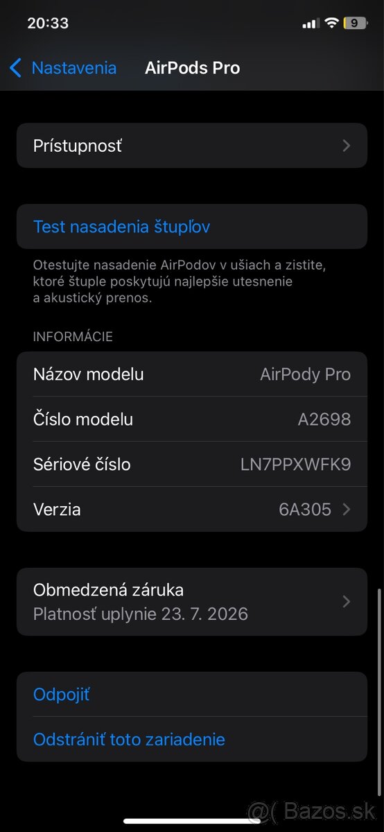 Predám AirPods Pro 2 generácia - 7
